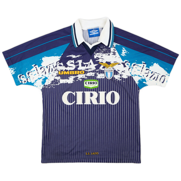 1996-98 Lazio Away Shirt - 8/10 - (Y)