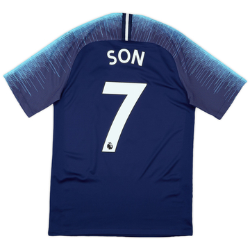 2018-19 Tottenham Away Shirt Son #7ES