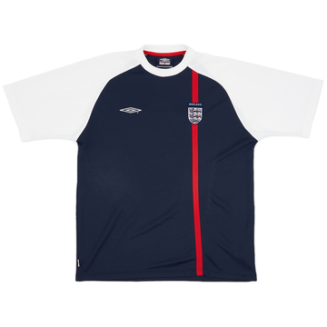 2004-05 England Umbro Training Shirt - 9/10 - (XL)