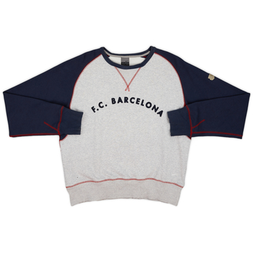 2003-04 Barcelona Nike Sweat Top - 9/10 - (L)