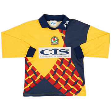 1997-98 Blackburn Rovers GK Shirt - 8/10 - (S)
