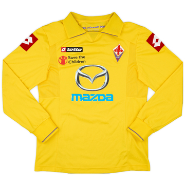 2011-12 Fiorentina Away L/S Shirt #15 - 7/10 - (XS)
