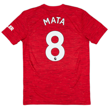 2020-21 Manchester United Home Shirt Mata #8 - 8/10 - (M)