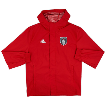 2022-23 Queens Park adidas Hooded Rain Jacket - 8/10 - (S)