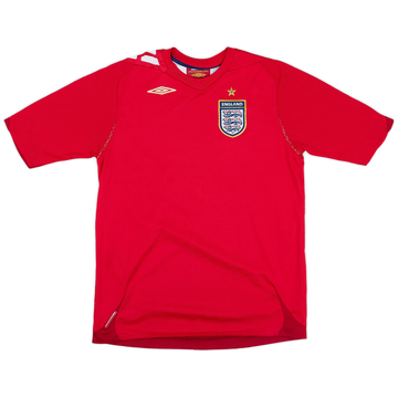2006-08 England Away Shirt - 8/10 - (XL.Boys)