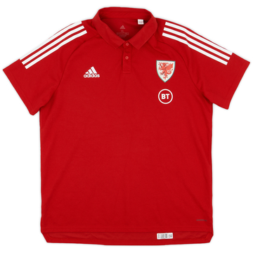 2020-21 Wales adidas Polo Shirt - 9/10 - (XL)