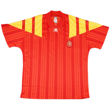 1992-94 Spain Home Shirt - 9/10 - (XL)