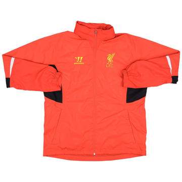 2012-13 Liverpool Warrior Hooded Track Jacket - 6/10 - (M)