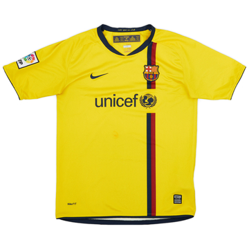 2008-10 Barcelona Away Shirt - 8/10 - (XL.Boys)