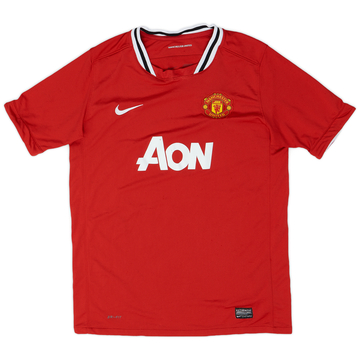 2011-12 Manchester United Home Shirt - 6/10 - (XL.Boys)