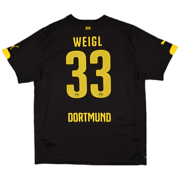 2014-16 Borussia Dortmund Away Shirt Weigl #33 (XL)