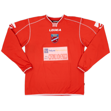 2004-05 Teramo Home L/S Shirt #4 - 5/10 - (XL)