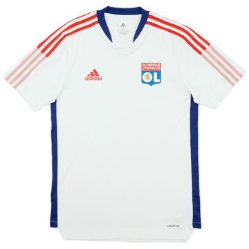 2021-22 Lyon adidas Training Shirt - 9/10 - (S)