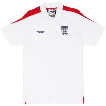2006-08 England Umbro Polo Shirt - 8/10 - (S)