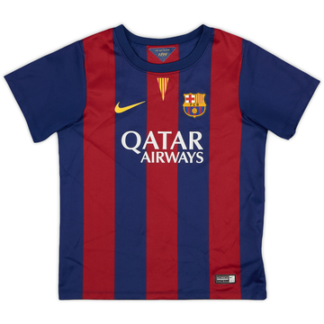 2014-15 Barcelona Home Shirt - 9/10 - (5-6 Years)