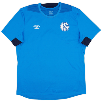 2021-22 Schalke Umbro Training Shirt - 8/10 - (L)
