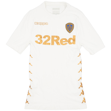 2017-18 Leeds United Authentic Kombat Home Shirt - 6/10 - (L/XL)