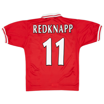 1996-98 Liverpool Home Shirt Redknapp #11 - 7/10 - (S)