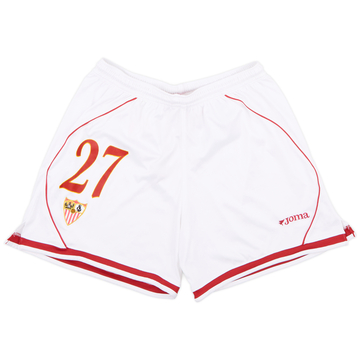 2003-04 Sevilla Player Issue Home Shorts #27 - 9/10 - (XXL)