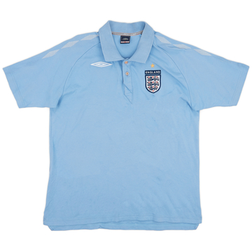 2008-09 England Umbro Polo Shirt - 7/10 - (XL)