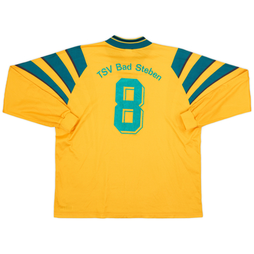 1990s adidas Template L/S Shirt (TSV Bad Steben) #8 - 9/10 - (XL)