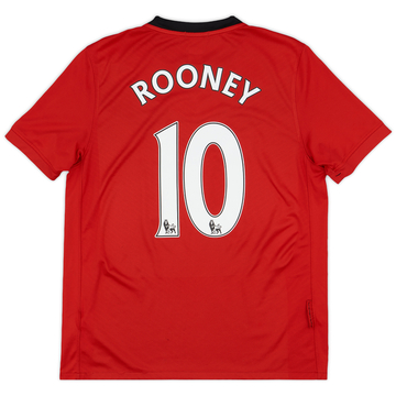 2009-10 Manchester United Home Shirt Rooney #10 - 6/10 - (M)