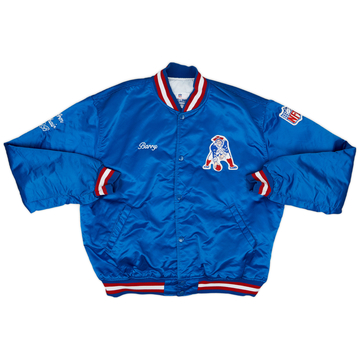 1980s New England Patriots Starter Satin Varsity Jacket - 8/10 - (XL)