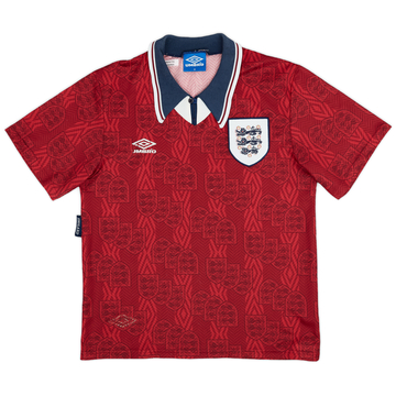 1993-95 England Away Shirt - 6/10 - (M)
