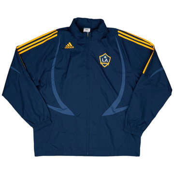 2007-08 LA Galaxy adidas Hooded Rain Jacket - 5/10 - (L/XL)
