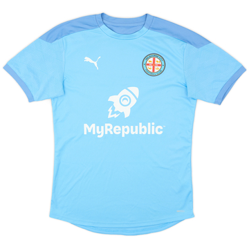 2021-22 Melbourne City Puma Training Shirt - 9/10 - (M)