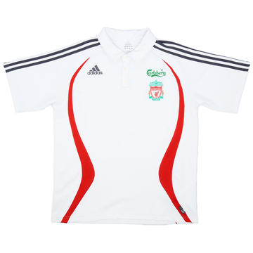 2006-07 Liverpool adidas Polo Shirt - 8/10 - (L)