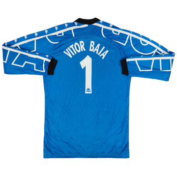 1997-98 Barcelona GK Shirt Vitor Baia #1 - 6/10 - (L.Boys)