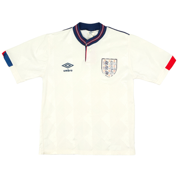 1987-90 England Home Shirt - 6/10 - (M.Boys)
