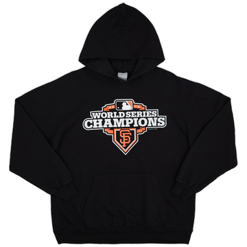 2012 San Francisco Giants World Series Champions MLB Hooded Sweat Top - 9/10 - (L)