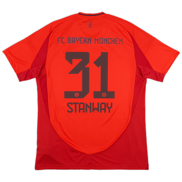 2024-25 Bayern Munich Women's Home Shirt Stanway #31 (Unisex Fit)