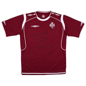 2008-09 Salernitana Signed Home Shirt - 9/10 - (L)