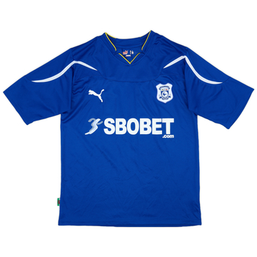 2010-11 Cardiff Home Shirt - 6/10 - (L)