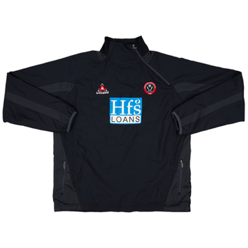 2005-06 Sheffield United Le Coq Sportif 1/4 Zip Drill Top - 7/10 - (M)