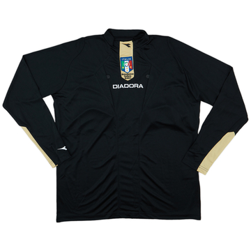 2007-09 Italy Diadora Referee L/S Shirt - 9/10 - (L)