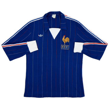 1980-82 France Home L/S Shirt - 8/10 - (L)