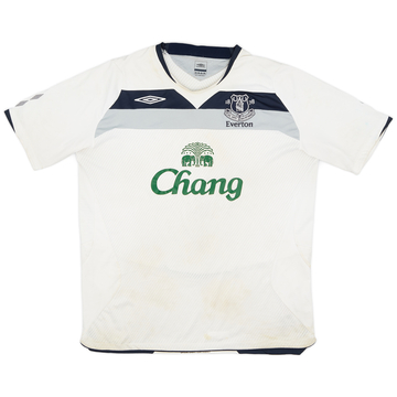 2008-09 Everton Away Shirt - 5/10 - (XL)