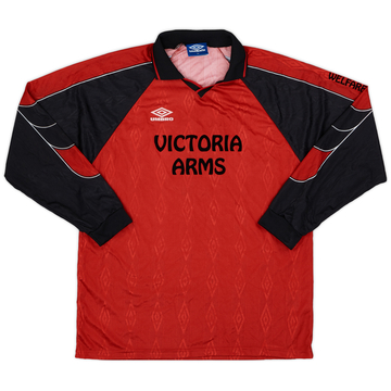 1990s Umbro Template L/S Shirt #8 - 9/10 - (XL)