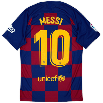 2019-20 Barcelona Home Shirt Messi #10 - 10/10 - (S)