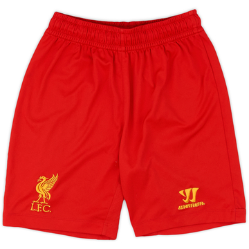 2012-13 Liverpool Home Shorts - 8/10 - (M.Boys)