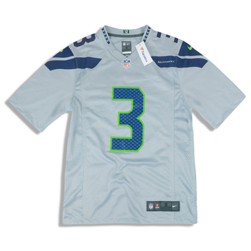 2018-19 Seattle Seahawks Wilson #3 Nike Game Jersey (Alternate) S - W/Tags