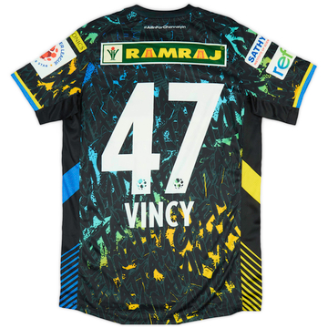 2024-25 Chennaiyin FC Third Shirt Vincy #47 (S)