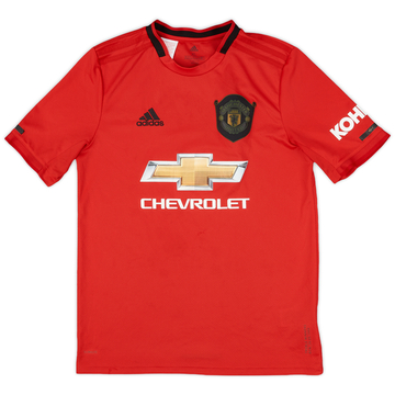 2019-20 Manchester United Home Shirt - 6/10 - (XL.Boys)