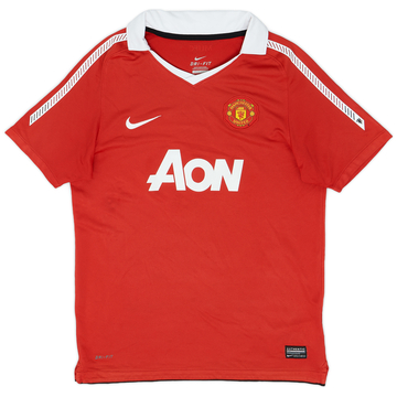 2010-11 Manchester United Home Shirt - 7/10 - (L.Boys)