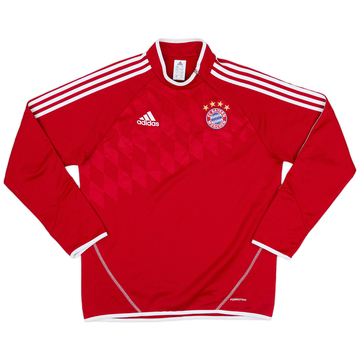 2013-14 Bayern Munich adidas 1/4 Zip Drill Top - 7/10 - (L/XL)