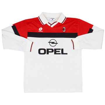1994-95 AC Milan Match Issue Away L/S Shirt #13